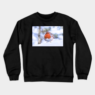 Robin in Snow Crewneck Sweatshirt